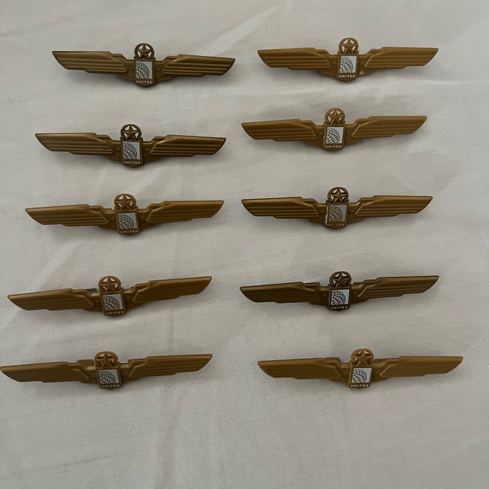 Jr Pilot wings! United airlines